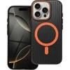 Dėklas Oem Case for iPhone 16 PLUS Simply compatible with MagSafe titanium juodas