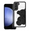 Oem TEDDY BEAR Dėklas skirtas Samsung Galaxy A16 5G juodos spalvos