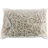Office Products Biuro gaminiai BIURO PRODUKTAI guminės juostos, skersmuo 100mm, 1,3x4mm, 60% guma, 1000g, pakuotė, balta