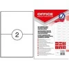 Office Products Etiketės Office Products A4 210x148mm baltos (100)