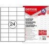 Office Products Etiketės Office Products A4 64,6x33,8 mm baltos (100)