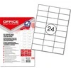 Office Products Etiketės Office Products A4 70x36mm baltos (100)