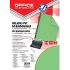 Office Products BIURO PRODUKTAI segimo viršeliai, PVC, A4, 200 mikronų, 100 vnt., žaliai skaidrūs