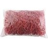 Office Products Kruizų gaminiai, skersmuo 70mm, 1,5x1.5mm, 60% gumos, 1000g, kamštis, raudona