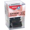 Office Products Spaustukai 32mm 12vnt skaidrioje dėž