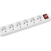 Galios juosta Office Products viršįtampių 6 lizdai 1,5 m baltos (13116141-14)