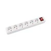 Galios juosta Office Products viršįtampių 6 lizdai 1,5 m baltos (13116141-14)