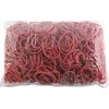 Office Products Ruoniai Office Products, skersmuo 50mm, 1,5X3mm, 60% Kauchuku, 1000G, Cowel, Raudona