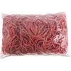 Office Products Ruoniai Office Products, skersmuo 80mm, 1,5X3mm, 60% Kauchuku, 1000G, Cowel, Raudona