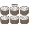 Office Products 48 mm / 50 m. karštai lydoma ruda pakavimo juosta (6)