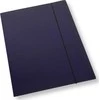 Office Products A4 formato aplankas su gumine juostele, tamsiai mėlynas lakas, 350gsm (10 vnt.)