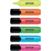 Žymekliai Office Products, 6 spalvų rinkinys