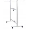 Mobili sausai valoma magnetinė lenta OFFICE PRODUCTS, dvipusė, lakuota, aliuminio rėmas, 110x75 cm, balta