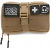 Kelioninis Offlander SASZETKA TAKTYCZNA MOLLE Z RZEPEM NA POWERBANK I KABLE KHAKI