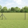 Eurų tvoros žemės tvirtinimas 50 x 0,4 m PVC dengtas plienas