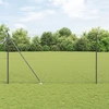 Euro tvora su smeigėmis 10 x 1,5 m PVC dengtas plienas Pilka