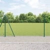 Šešiakampė tvora su betono pagrindu 100 x 1,2 m Žalia Tinklelis