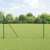 Hexagonal Fence with Post 100 x 1,5 m PVC dengtas plienas Žalia