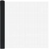 Suvirinta vielos tvora su betono baze 10 x 1,6 m Pilka