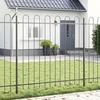 Sodo tvora 3 pcs Pilka 5,1 x 1,5 m Miltelinis plienas