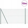 Grandininė tvora su betono baze 10 x 1,4 m PVC dengtas plienas
