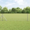 Suvirintas vielos tvora žemės tvirtinimas 25 x 0,6 m Sidabrinė