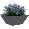 Sodo vazonas Antracito 35 x 35 x 15 cm Šaltai valcuotas plienas