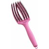 Rožinė OLIVIA GARDEN Amazonki Plaukų šepetys Fingerbrush Soft Rožinė Róż po zdrowie