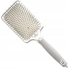 Olivia Garden Expert Care Rectangular prostokątna szczotka su nylonowym włosiem Sidabrinis L