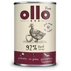 OLLO Pure antiena with apple – drėgnas ėdalas šunims – 850g