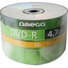 Omega DVD-R 4.7GB, 16x, DVD kompaktinių diskų rietuvė, 50 vnt