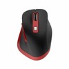OMEGA Pelė Bevielė pelė WIRELESS RECHARGEABLE USB-C Juodas Raudonas [46047]