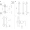 Omnires dušo komplektas PARMA SURFACE SHOWER SYSTEM CHROME