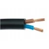 OMY kabelis 2x0.5mm2 29736 H03VV-F 300/300V diskai juodi