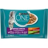 Šlapias kačių maistas ONE, vištiena, 4 × 85 g