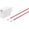 OnePlus SUPERVOOC 80W OnePlus 80W maitinimo adapteris (USB-A, USB-C)
