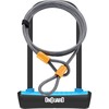 OnGuard U- Lock Neon dviratis tvirtinimo mėlyna 10x1200 mm (8154BU)
