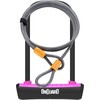 OnGuard U- Lock Neon dviratis tvirtinimo rožinė 10x1200 mm (8154PN)