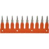 Onka Elektrik T0-1933-1060114 Šukų tiltas MRK ir OPK 4mm2 oranžinis 10 laukas, T0-1933-1060114