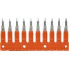 Onka Elektrik T0-1923-1060104 Šukinis tiltelis MRK ir OPK 1,5mm2 oranžinis 10 laukų, T0-1923-1060104