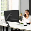 ONKRON G90-B Pasukamas ir pakreipiamas stalo laikiklis 13–34 colių monitoriams, maks. 10 kg, su rotacija, juodas