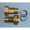 Onnline Vandens skaitiklis varžtai 3 / 4 "DN20 2vnt RAC3 / 4