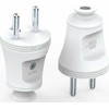 Opal WT-30 kištukas tiesiai baltas