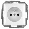 Plastrol Rozetė įleidžiama vienguba, 2p+uzem., 16A, 250V (modulis)