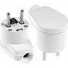 Plastrol Wtyczka rozbieralna, kątowa, 2p+su, 16a, 250v, wt-16 balta