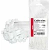 Balti kabelių raiščiai 3,6 × 150 mm, 100 vnt. amio-04308