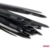 Juodi ilgi plastikiniai kabelių raiščiai, 60 vnt. amio-04315