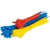 Plastikinių įvairiaspalvių kabelių raištelių rinkinys, 150 vnt. amio-04316