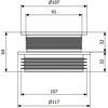 Operative OPERATYVU Reduction 100/105-90/75 Juodas 3106230 (S)