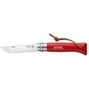 Opinel Inox Origins knife 001981 red in blister.